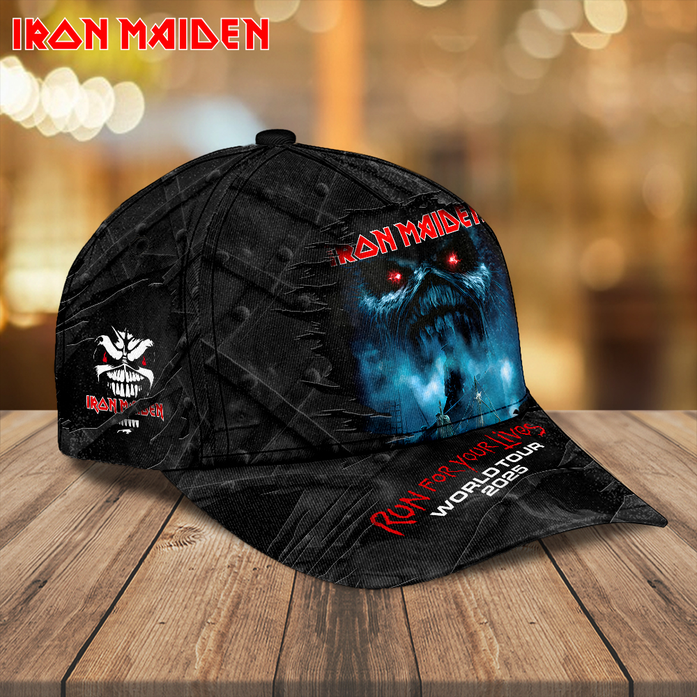 Iron Maiden Music Personalized Cap For Fan Baseball Cap Classic Hat