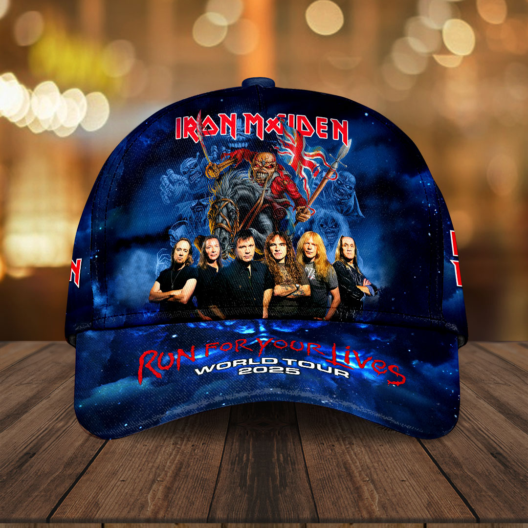 Iron Maiden Personalized Baseball Cap - Rock Your Name!