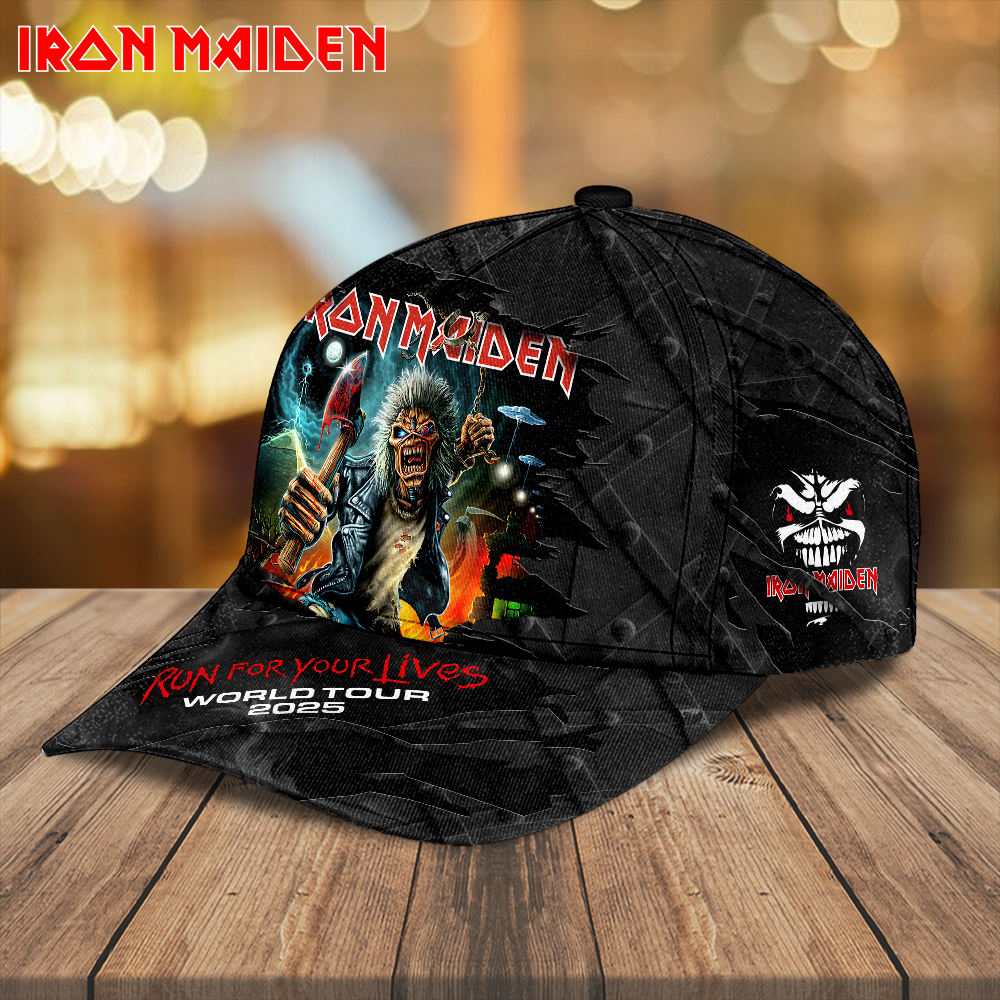 Iron Maiden Personalized Music Fan Baseball Cap - Classic Hat