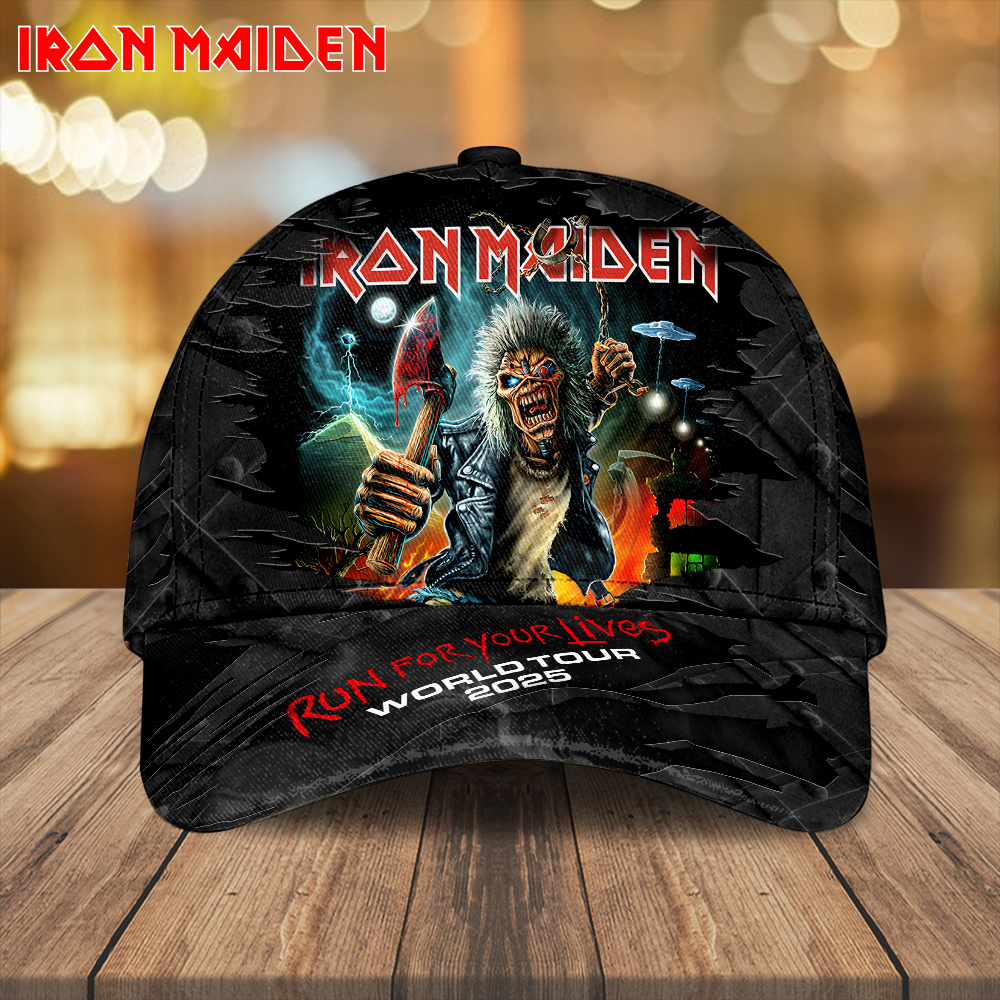 Iron Maiden Personalized Music Fan Baseball Cap - Classic Hat