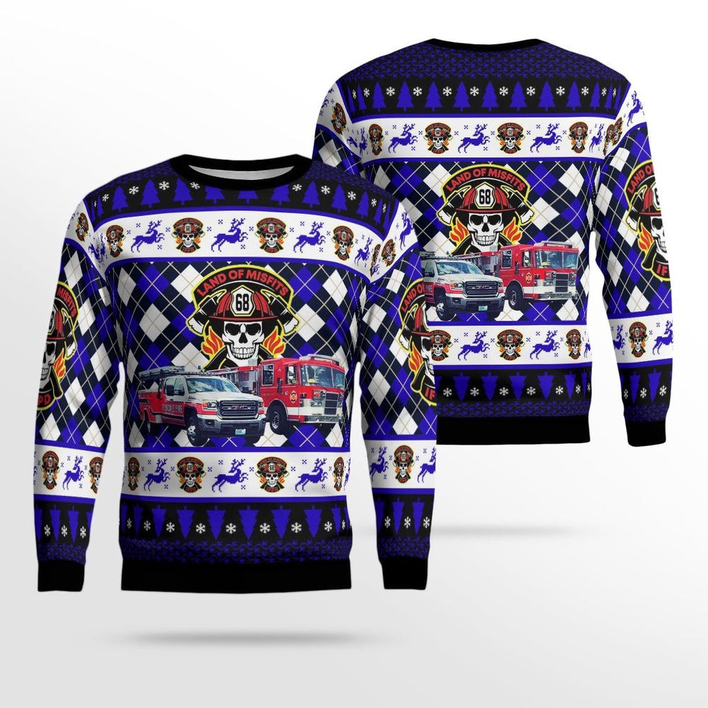 Irondale Missouri Irondale Fire Protection District Ugly Sweater Xmas Unisex Sweater Christmas Gifts For Men Women
