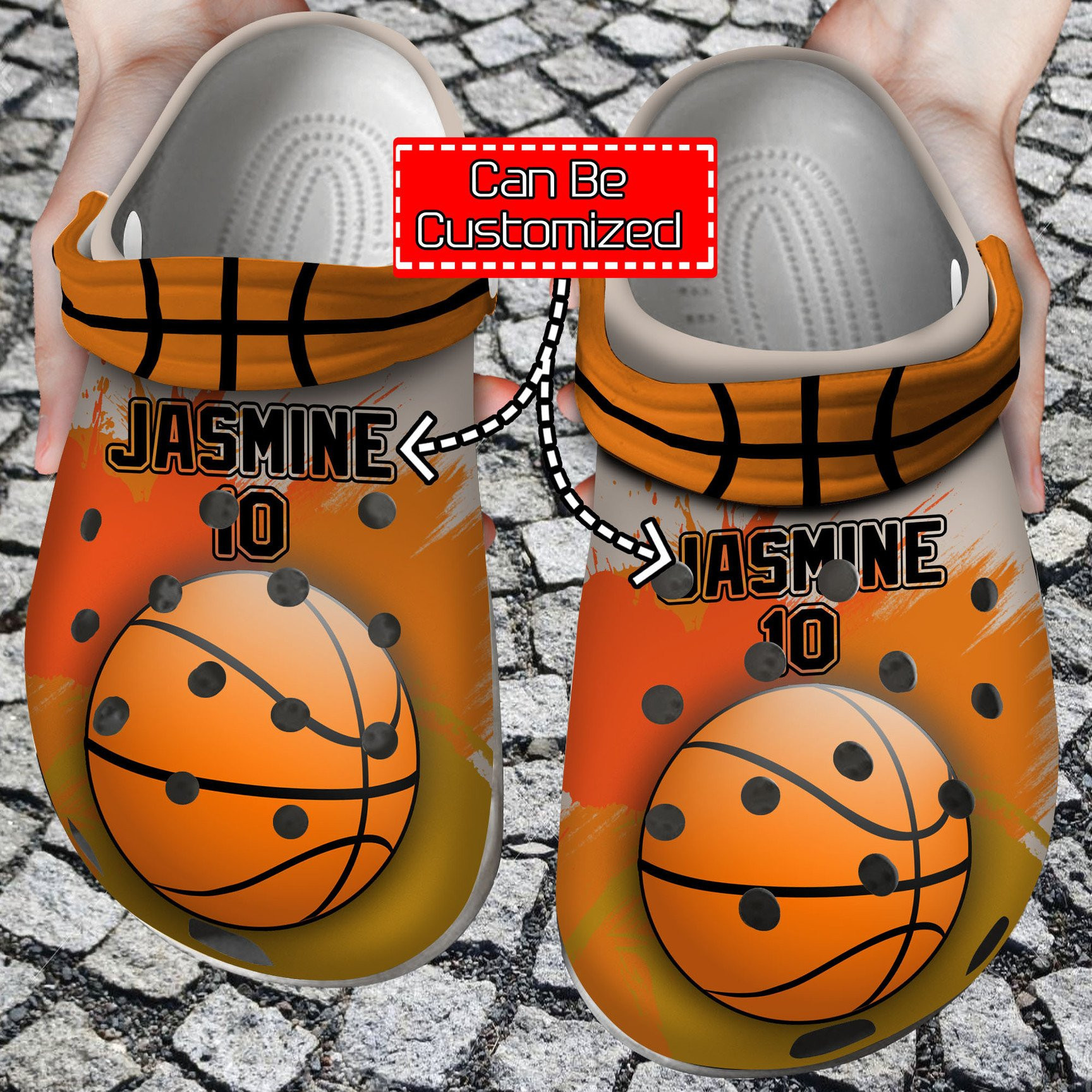 Is Life Personalized clog Shoes Basketball