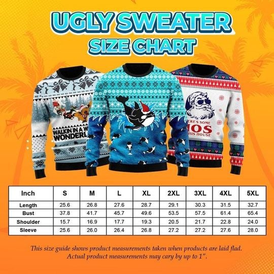 Is This Jolly Enough funny character Ugly Christmas Sweater, funny character Ugly Sweater - Image 8