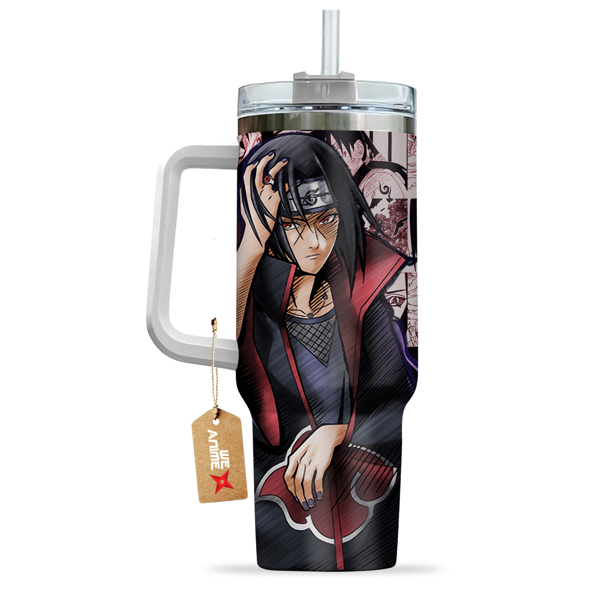 Itachi Uchiha Bleach Anime Custom Stanley Cup 40 oz 30 oz Tumbler With HandleTVC2301149 - Image 4