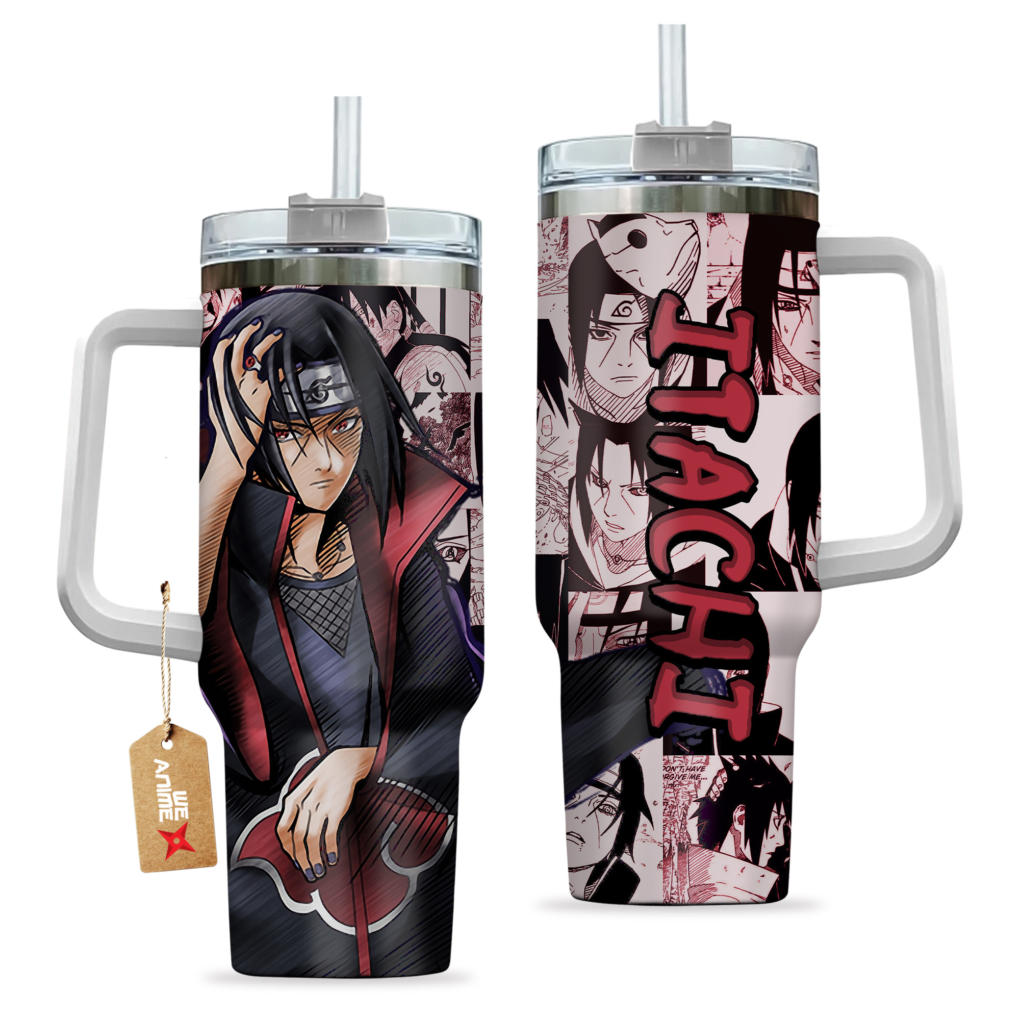 Itachi Uchiha Bleach Anime Custom Stanley Cup 40 oz 30 oz Tumbler With HandleTVC2301149 - Image 2