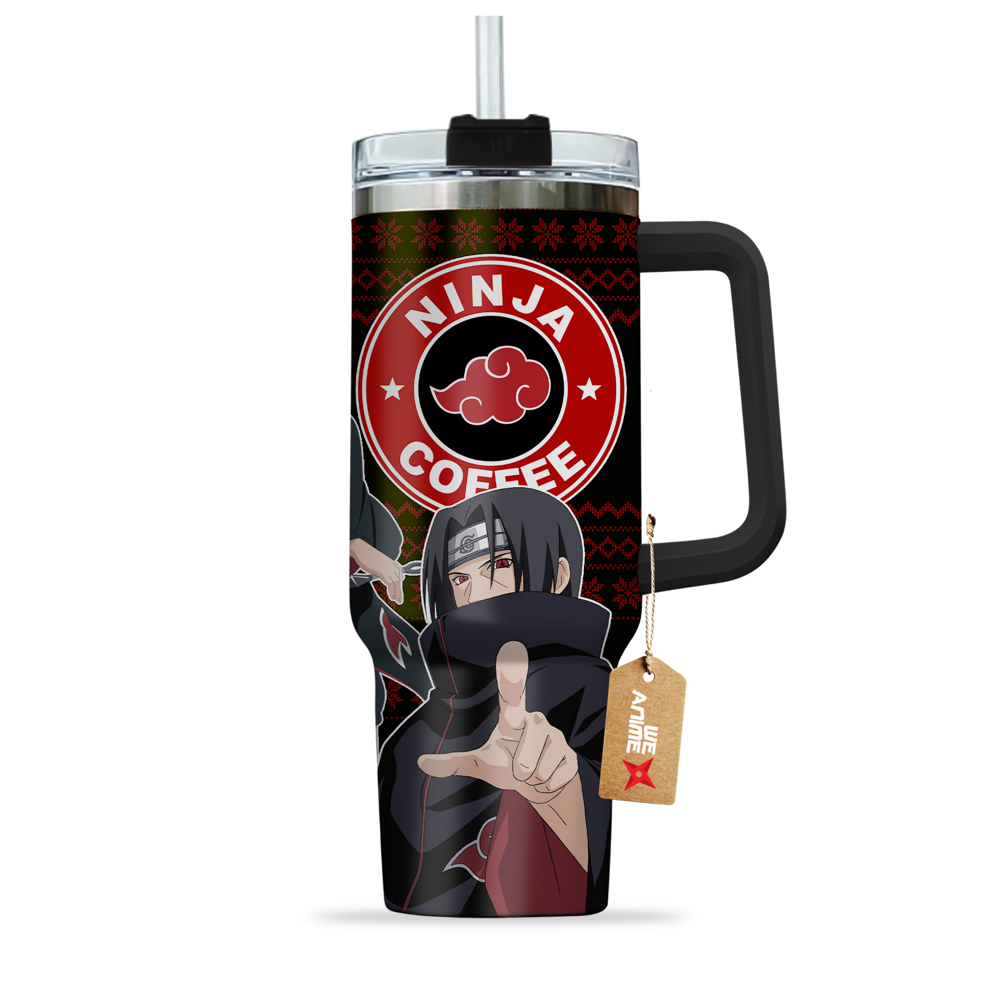 Itachi Uchiha Naruto Anime Custom Stanley Cup 40 oz 30 oz Tumbler With HandleTVC2301162 - Image 4