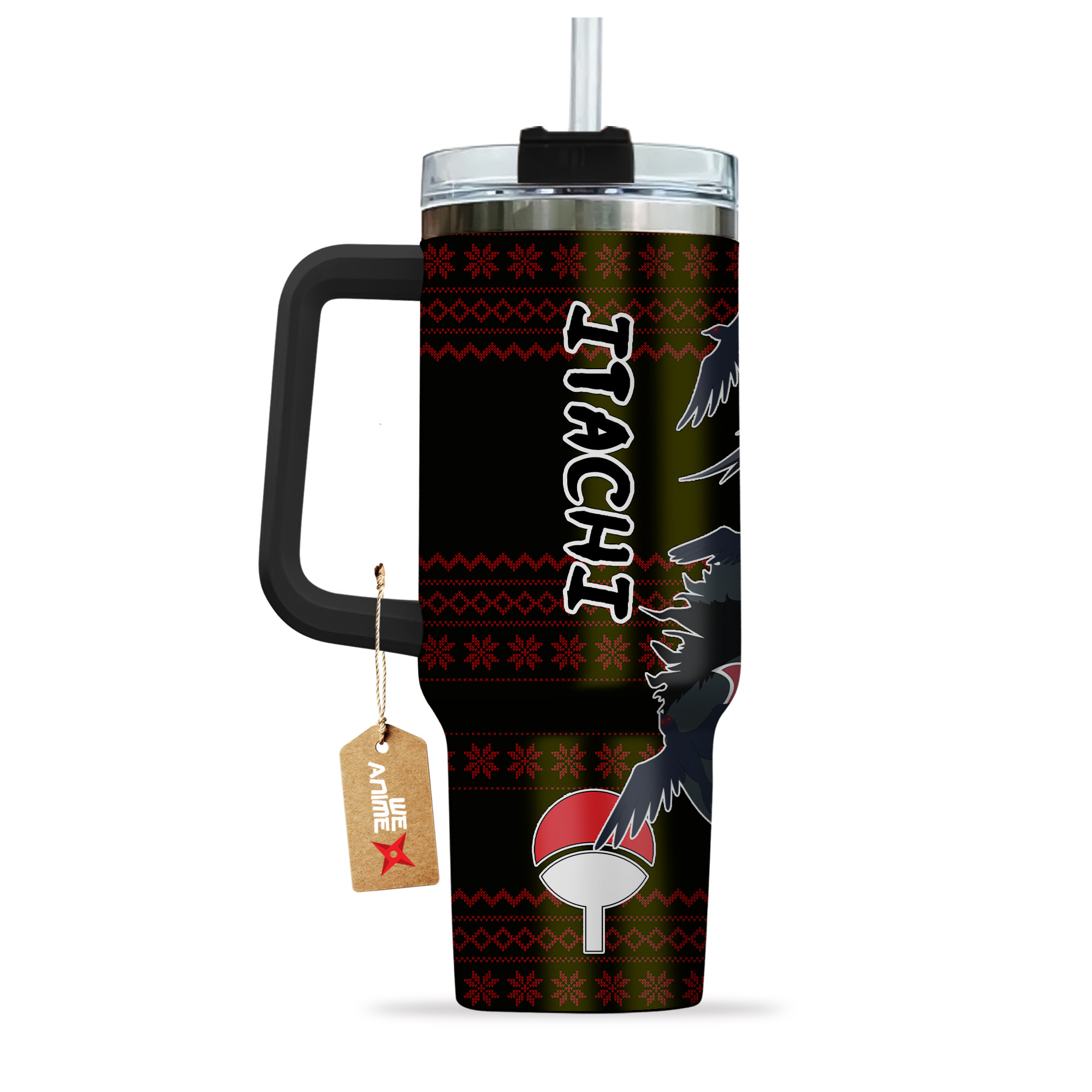 Itachi Uchiha Naruto Anime Custom Stanley Cup 40 oz 30 oz Tumbler With HandleTVC2301162 - Image 3