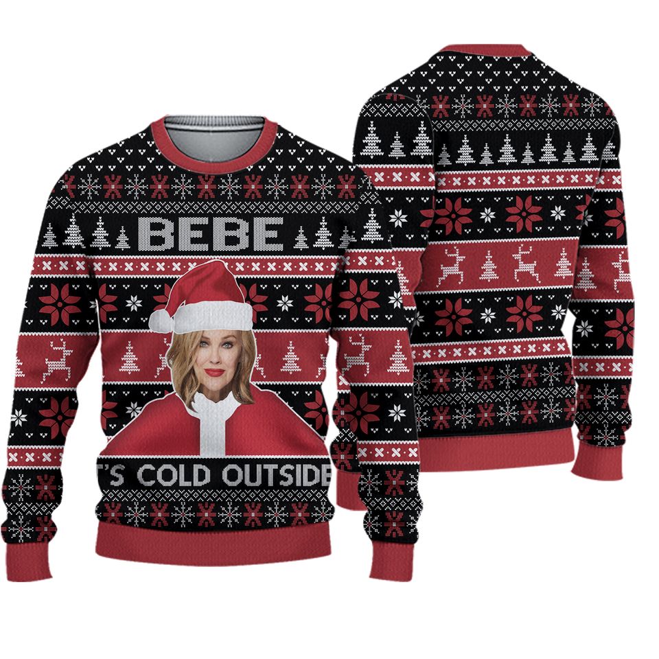 It's Cold Outside Christmas Ugly Sweater, Moira Rose Ugly Sweater