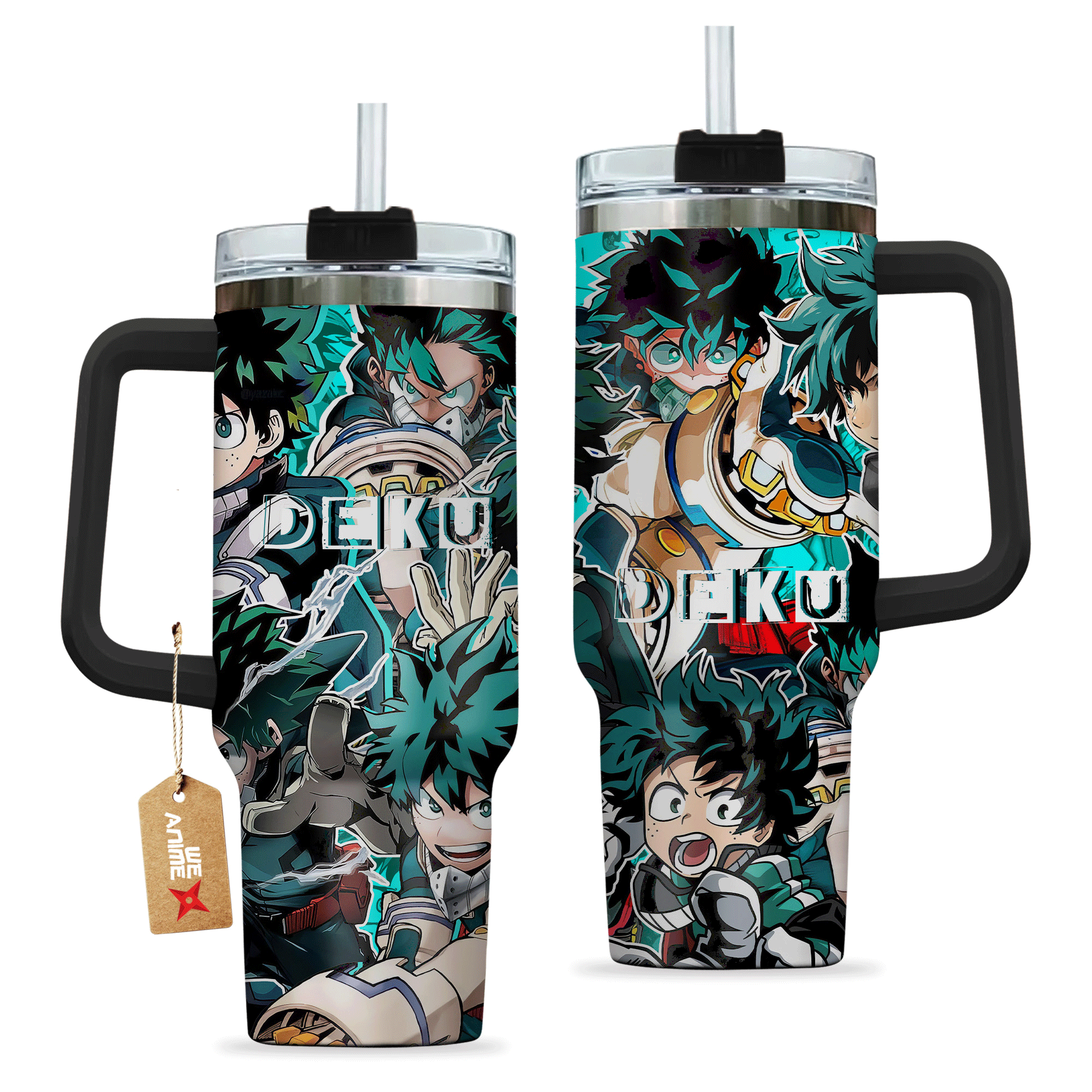 Izuku Midoriya Deku Boku no Hero Academia Anime Custom Stanley Cup 40 oz 30 oz Tumbler With HandleTVC2301205