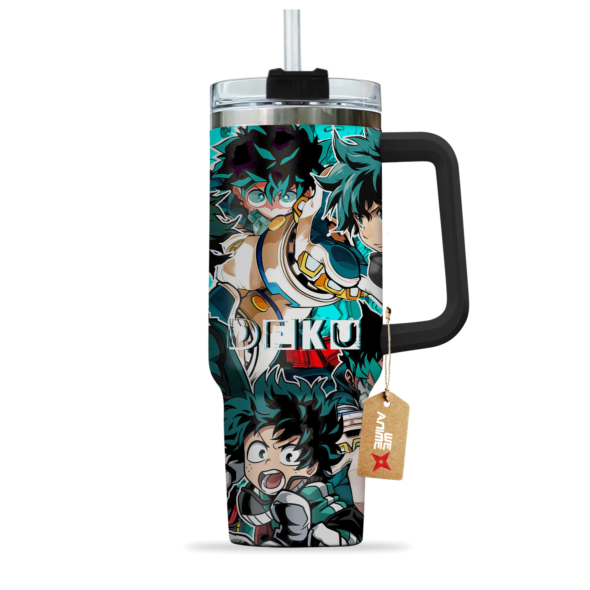 Izuku Midoriya Deku My Hero Academia Anime Custom Stanley Cup 40 oz 30 oz Tumbler With HandleTVC2301148 - Image 2