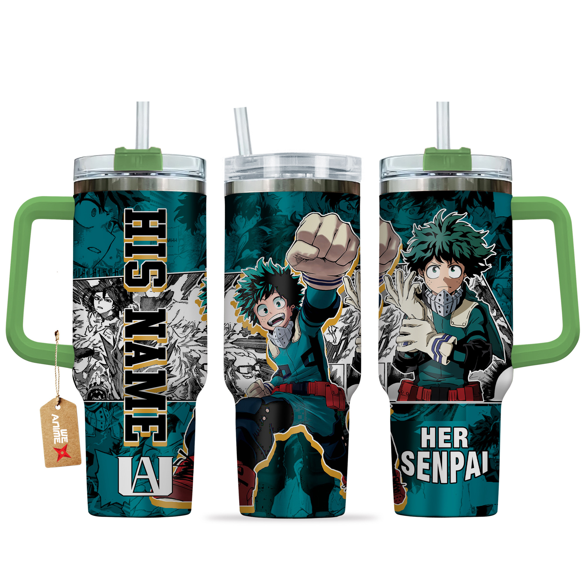 Izuku Midoriya My Hero Academia Anime Custom Stanley Cup 40 oz 30 oz Tumbler With HandleTVC2301135
