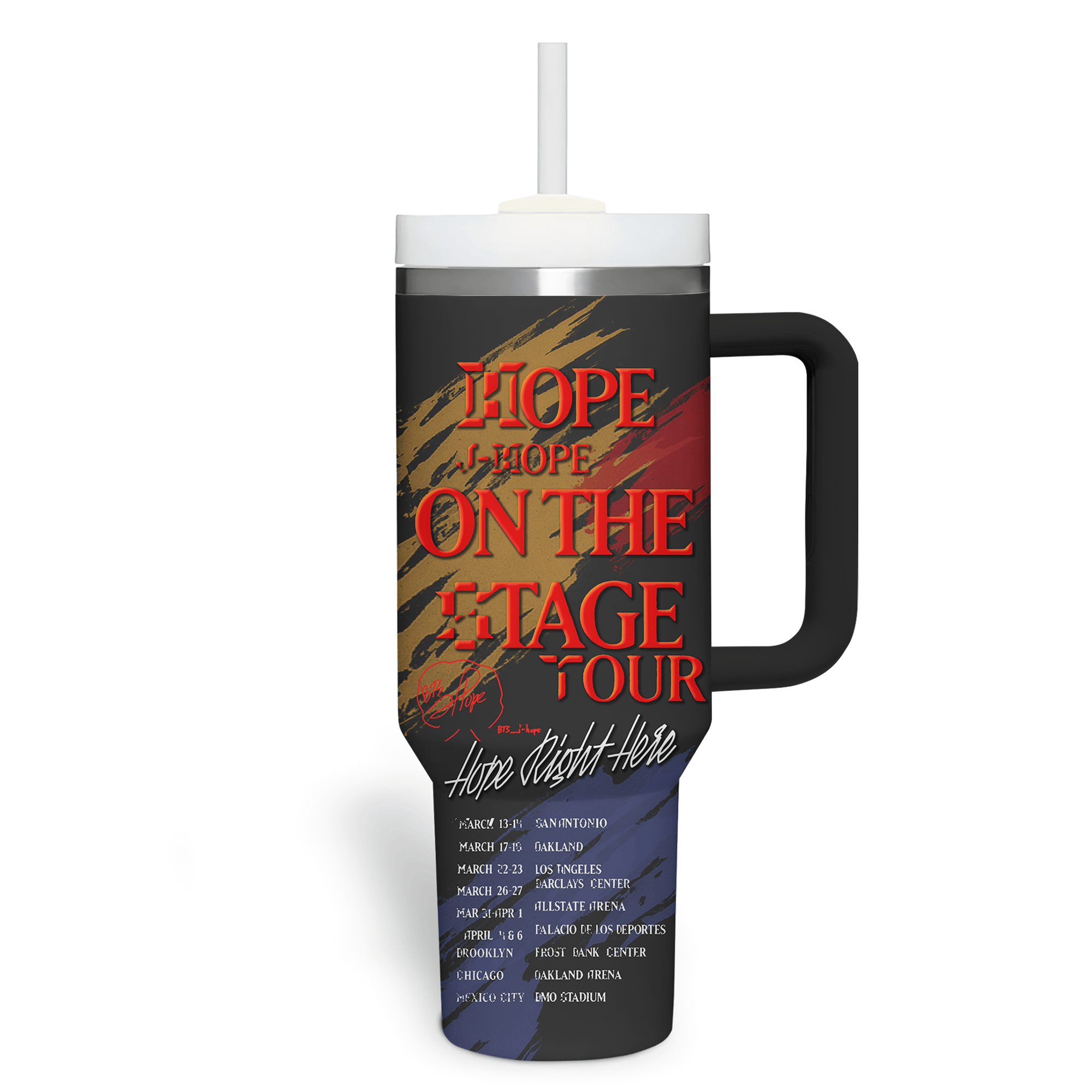 J-Hope BTS Music Custom Stanley Cup 40 oz 30 oz Tumbler With HandleTVC2301279 - Image 3