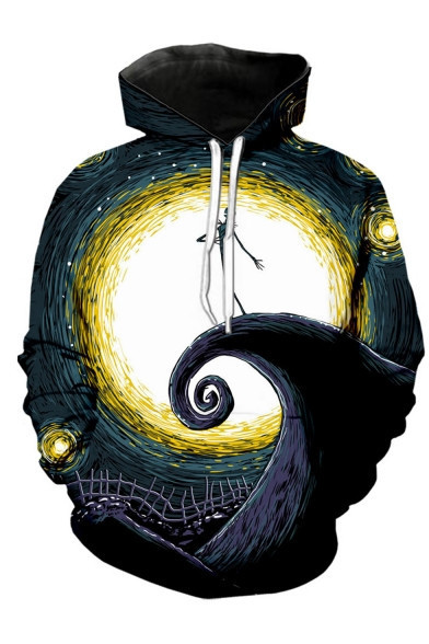 Jack Skellington 3D All Over Print Hoodie, Zip Hoodie