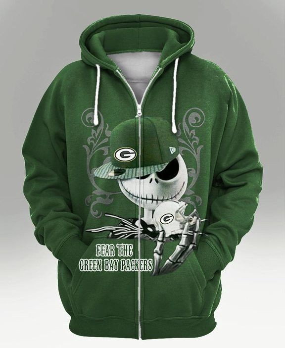 Jack Skellington 3D All Over Print Hoodie, Zip Hoodie