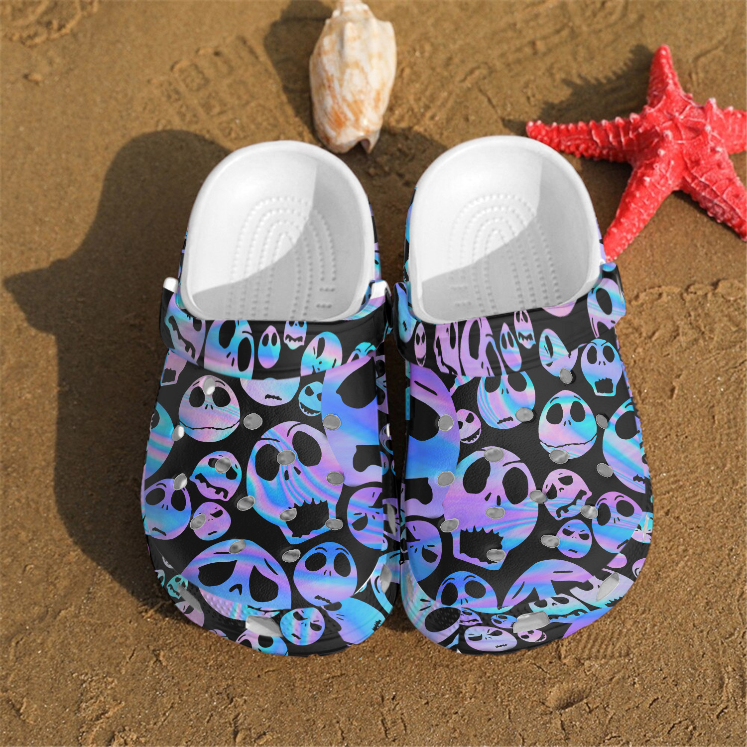 Jack Skellington Classic Clogs Shoes