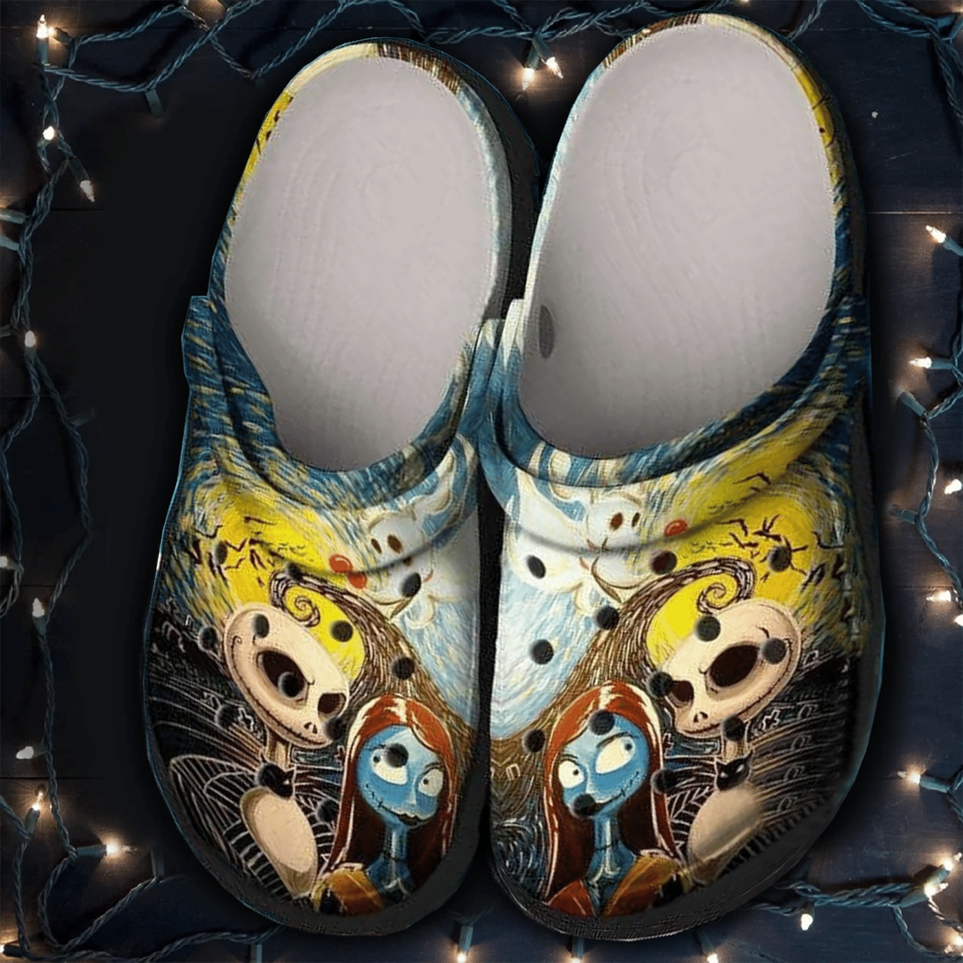 Jack Skellington Crocs Clog Shoes
