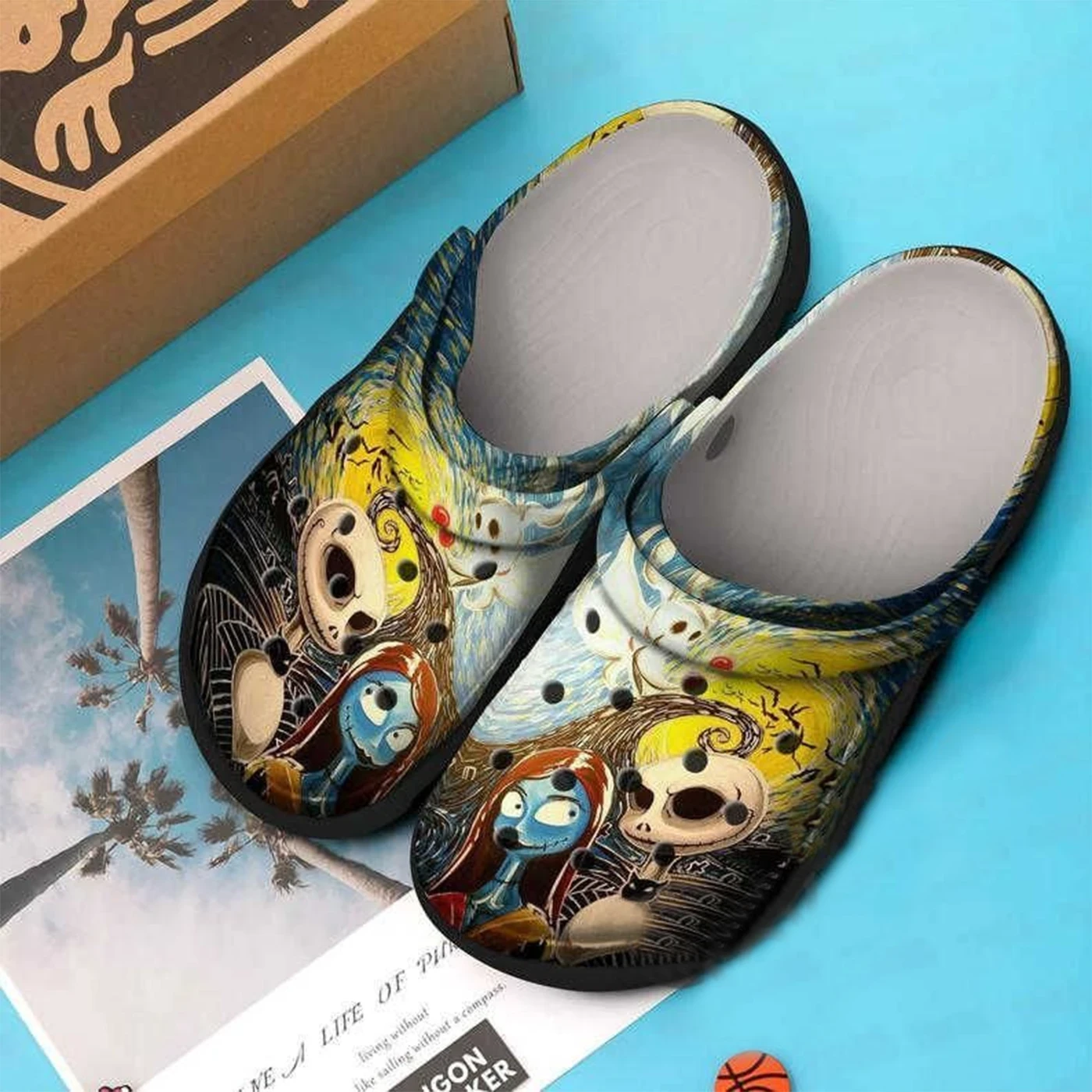 Jack Skellington Crocs Clog Shoes - Image 2