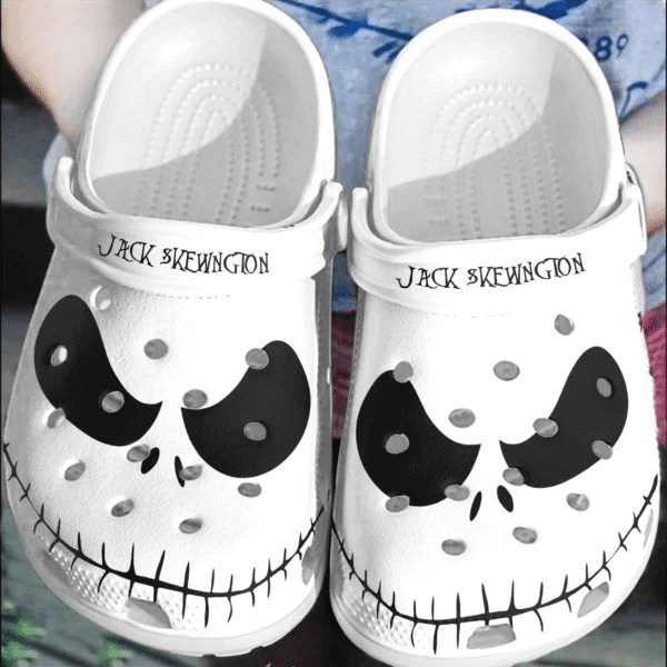 Jack Skellington Halloween Classic Clogs Shoes