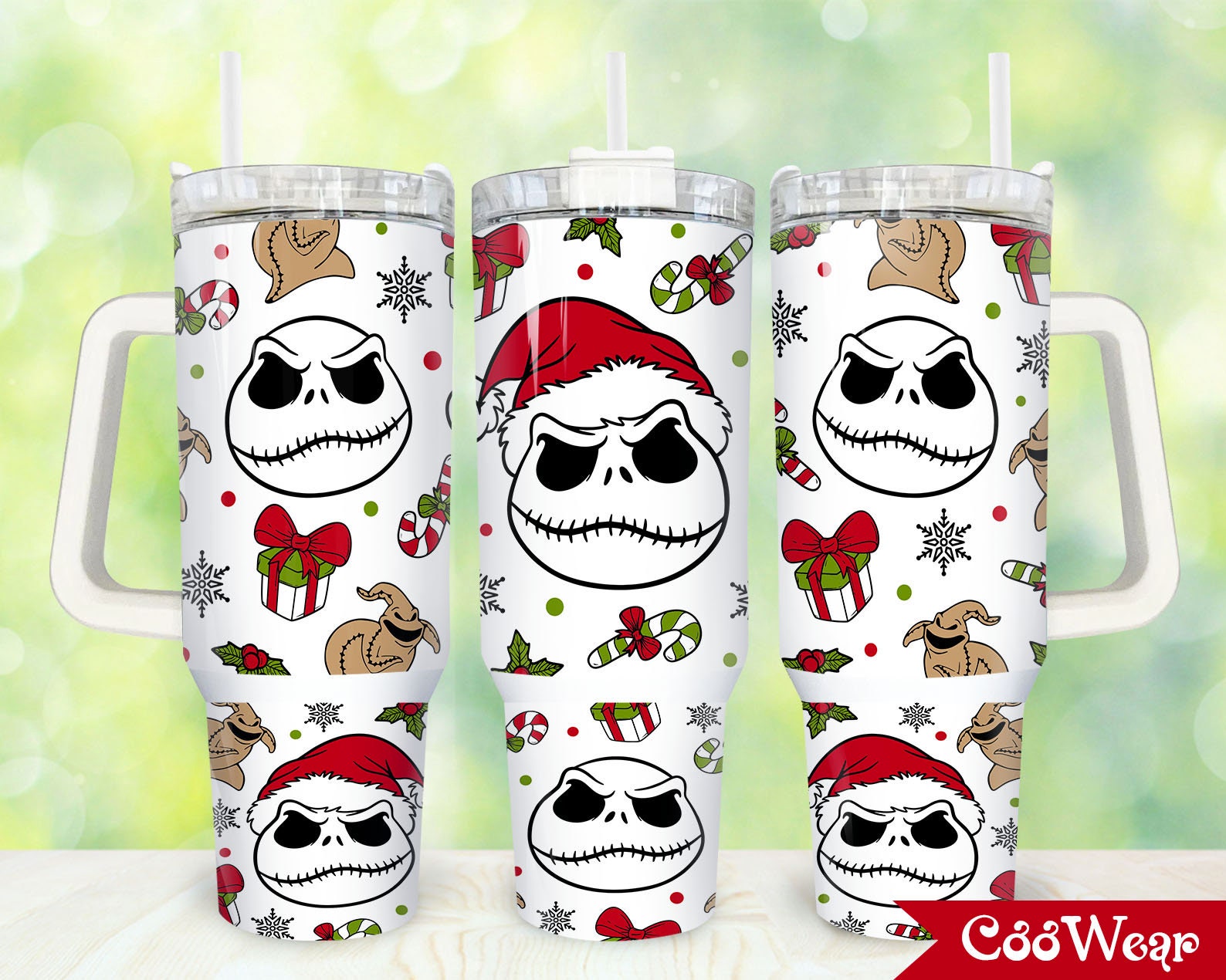 Jack Skellington The Nightmare Before Christmas Cartoon Custom Stanley Cup 40 oz 30 oz Tumbler With HandleTVC2301862