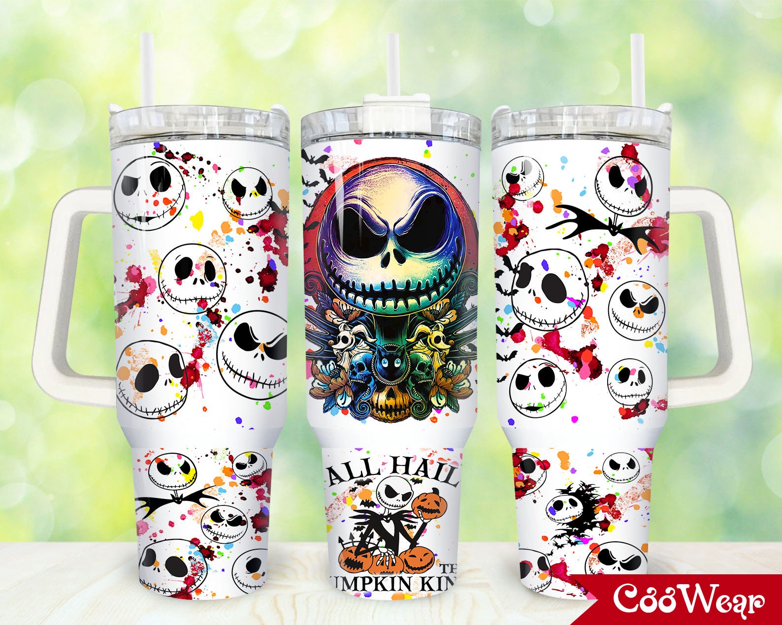 Jack Skellington The Nightmare Before Christmas Cartoon Custom Stanley Cup 40 oz 30 oz Tumbler With HandleTVC2301874