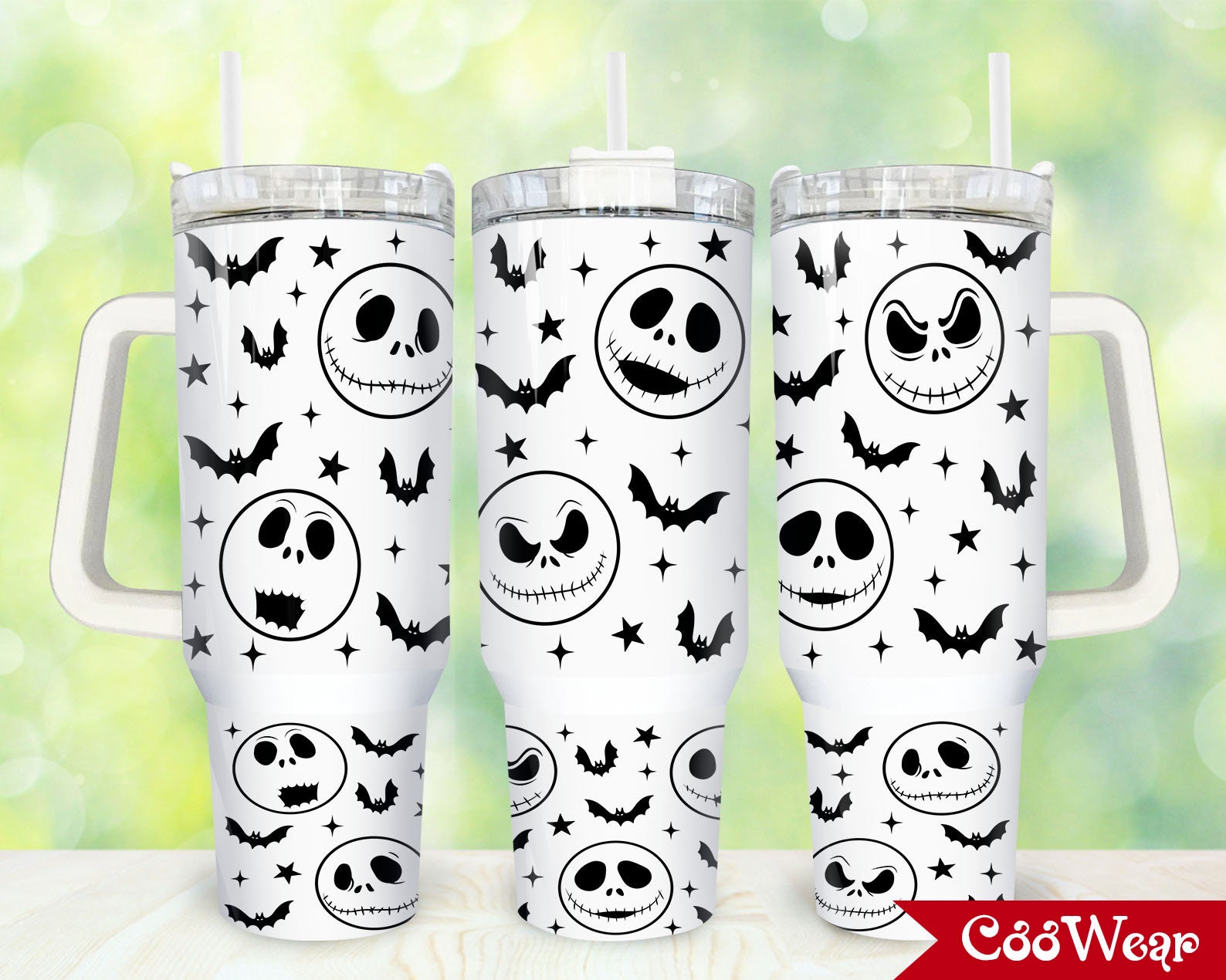 Jack Skellington The Nightmare Before Christmas Cartoon Custom Stanley Cup 40 oz 30 oz Tumbler With HandleTVC2301877