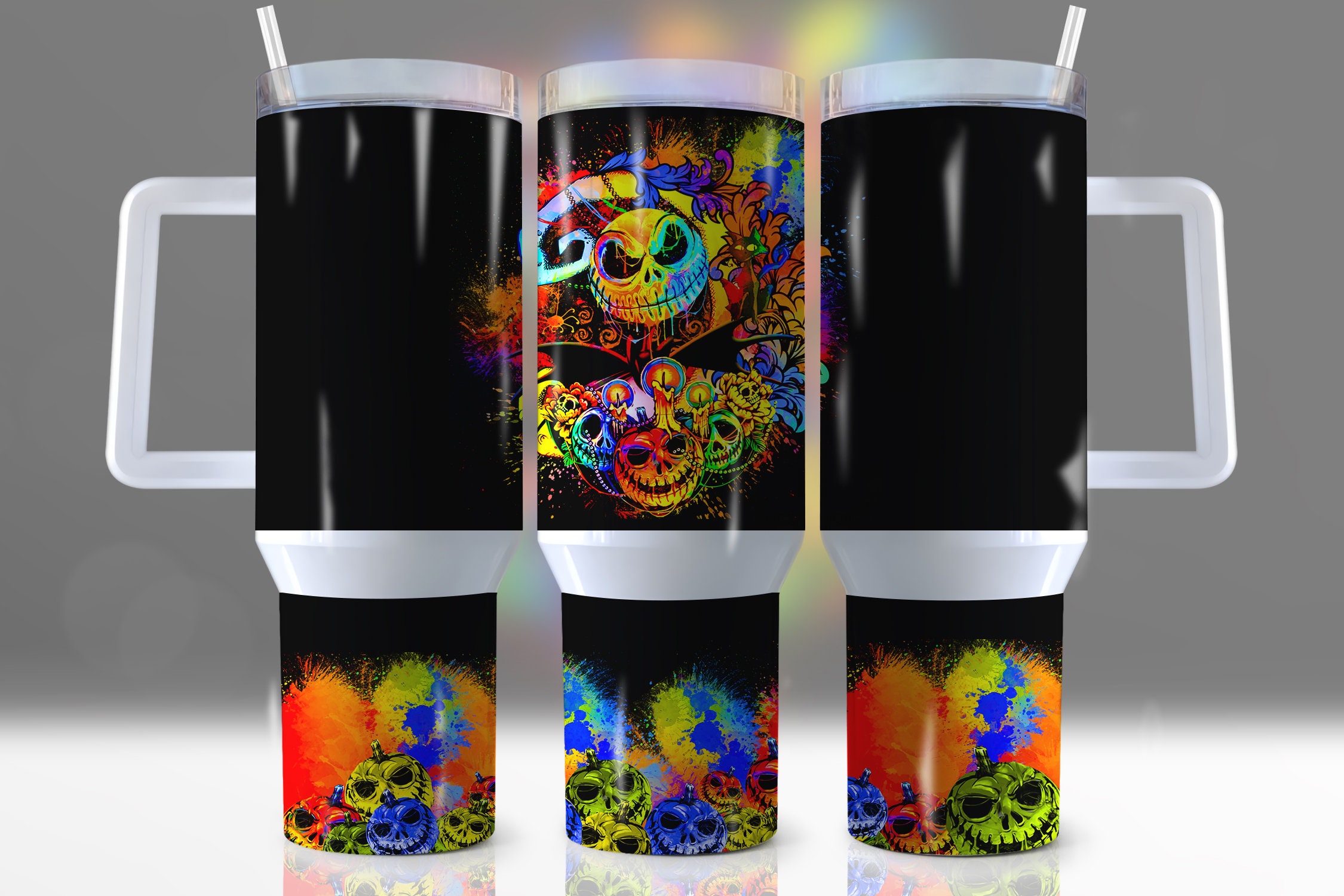 Jack Skellington The Nightmare Before Christmas Cartoon Custom Stanley Cup 40 oz 30 oz Tumbler With HandleTVC2301948