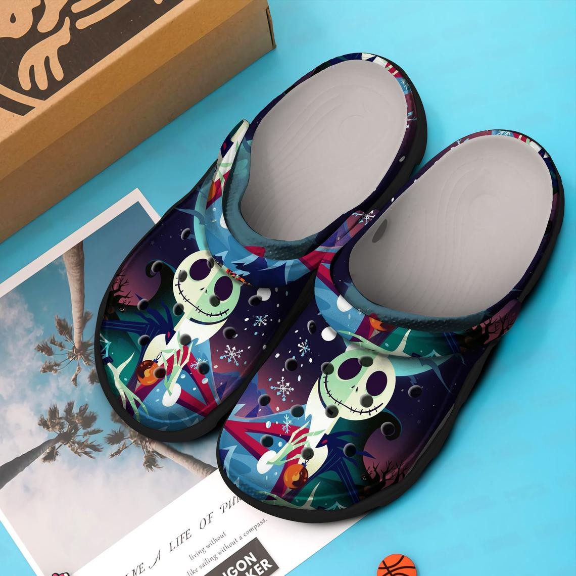 Jack Skellington The Nightmare Before Christmas Movie Crocband clogs