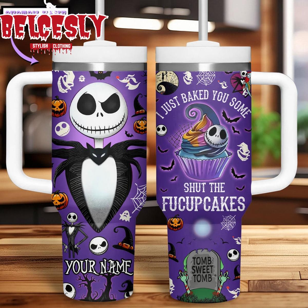 Jack Skellington The Nightmare Before Christmas Movies Custom Stanley Cup 40 oz 30 oz Tumbler With HandleTVC2301537