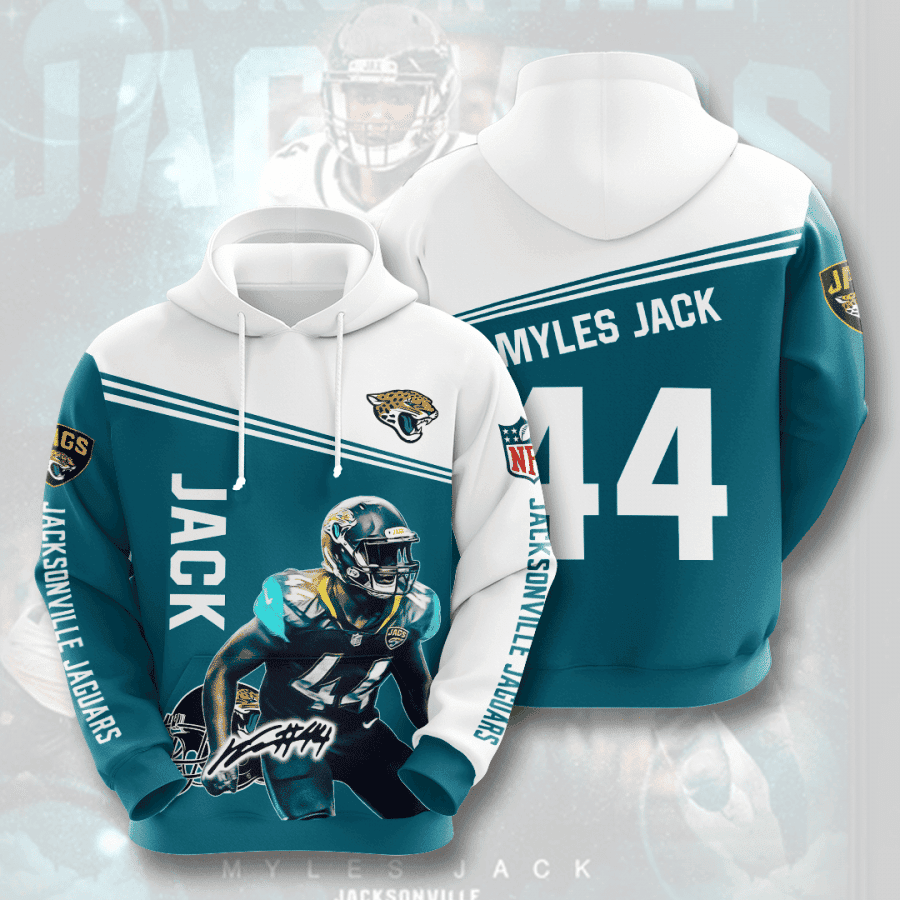 Jacksonville Jaguars 3D All Over Print Hoodie, Zip Hoodie