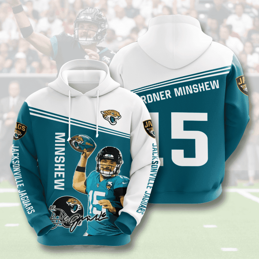 Jacksonville Jaguars 3D All Over Print Hoodie, Zip Hoodie