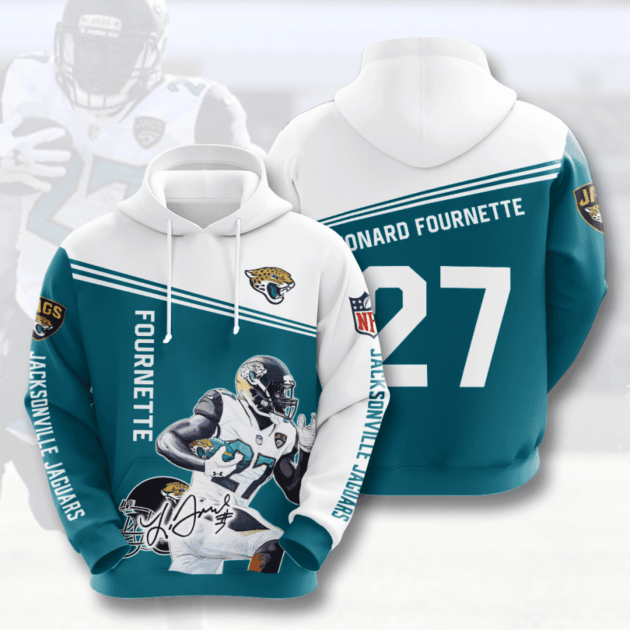 Jacksonville Jaguars 3D All Over Print Hoodie, Zip Hoodie