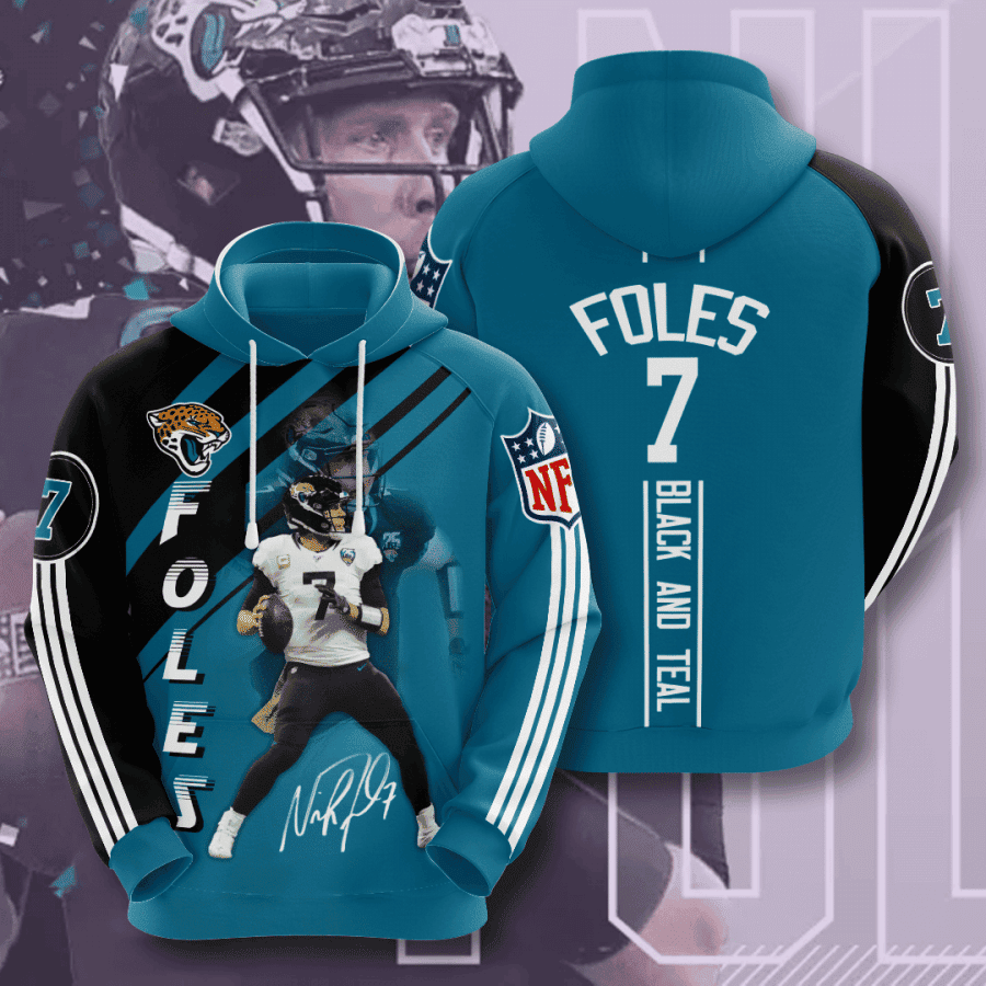 Jacksonville Jaguars 3D All Over Print Hoodie, Zip Hoodie