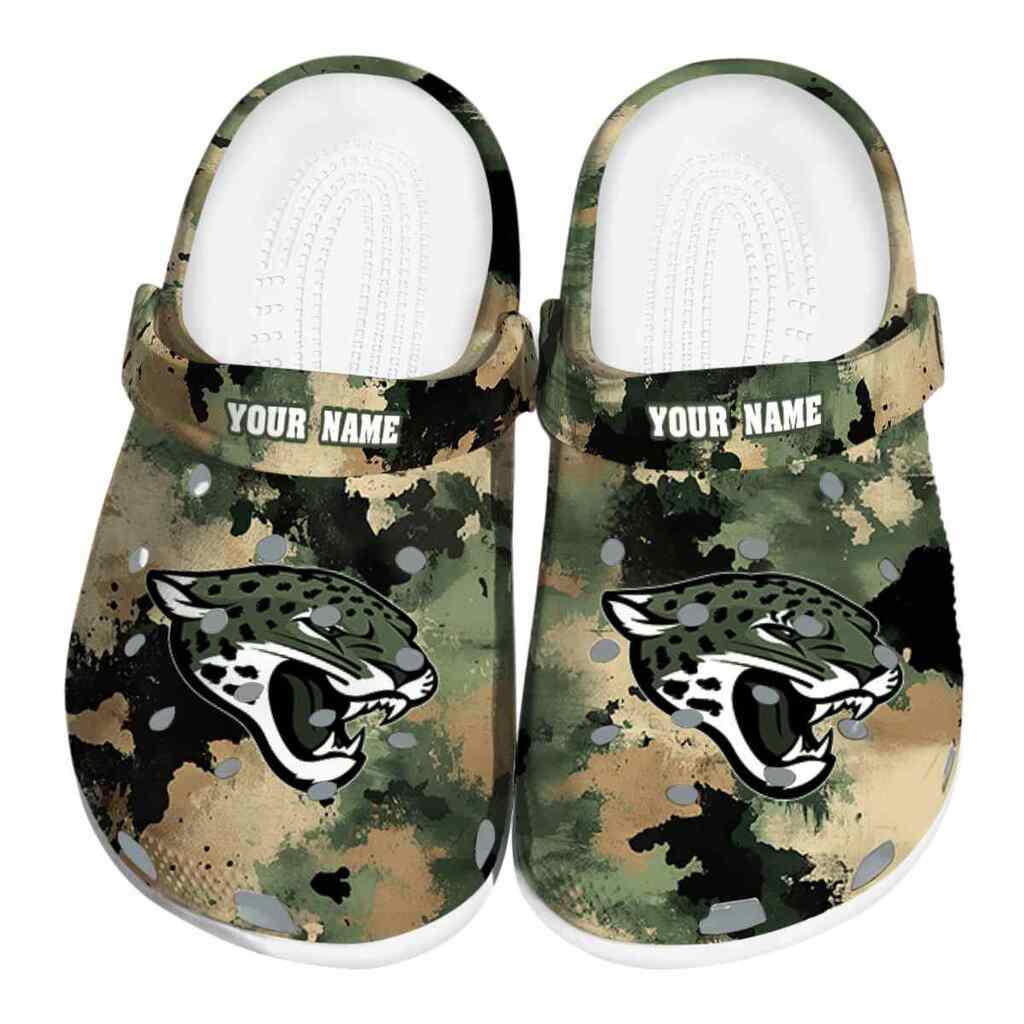 Jacksonville Jaguars Camouflage Craze ClogTVC1801957