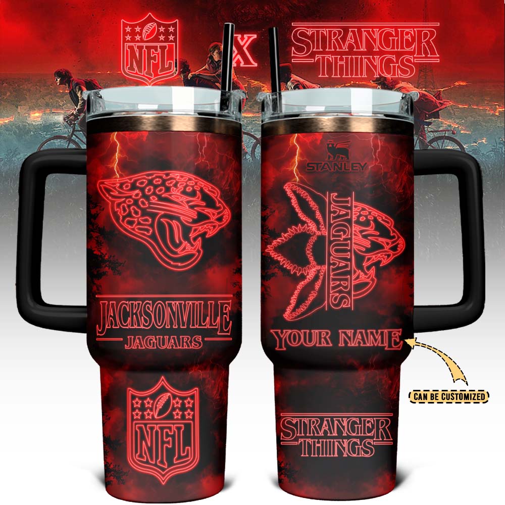Jacksonville Jaguars Custom Stanley Cup 40 oz 30 oz Tumbler With HandleTVC230187