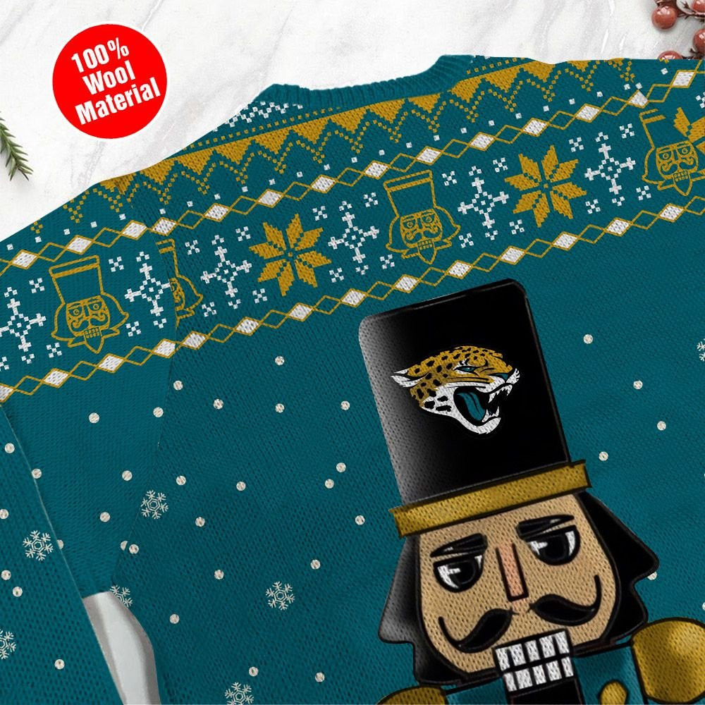 Jacksonville Jaguars I Am Not A Player I Just Crush Alot Ugly Christmas Sweater Adult 3D Funny Matching for family - Image 5