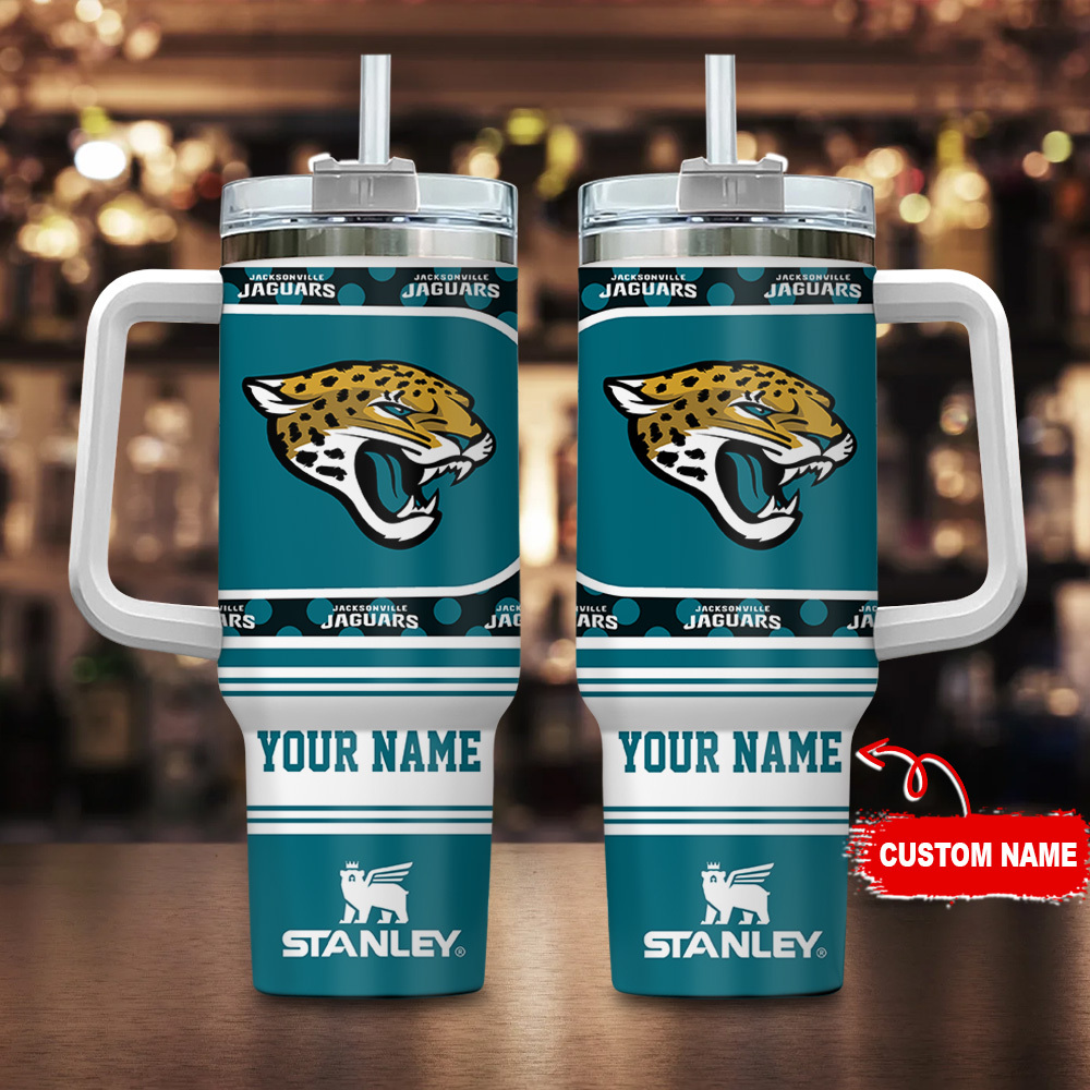 Jacksonville Jaguars NFL Custom Stanley Cup 40 oz 30 oz Tumbler With HandleTVC2301124
