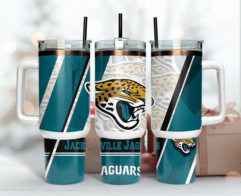 Jacksonville Jaguars NFL Custom Stanley Cup 40 oz 30 oz Tumbler With HandleTVC2301139