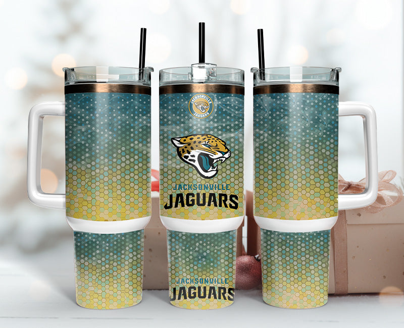 Jacksonville Jaguars NFL Custom Stanley Cup 40 oz 30 oz Tumbler With HandleTVC2301142