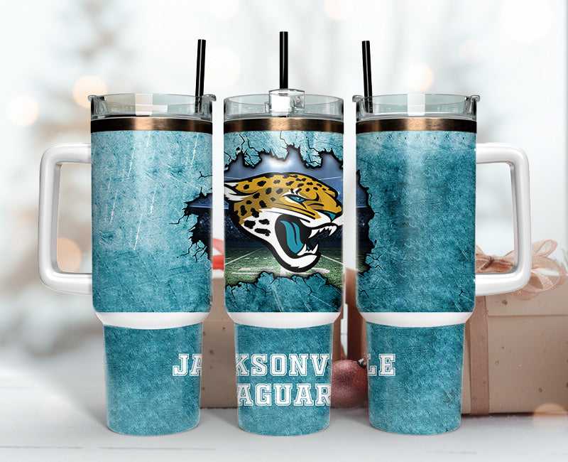 Jacksonville Jaguars NFL Custom Stanley Cup 40 oz 30 oz Tumbler With HandleTVC2301147