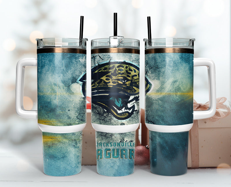 Jacksonville Jaguars NFL Custom Stanley Cup 40 oz 30 oz Tumbler With HandleTVC2301149