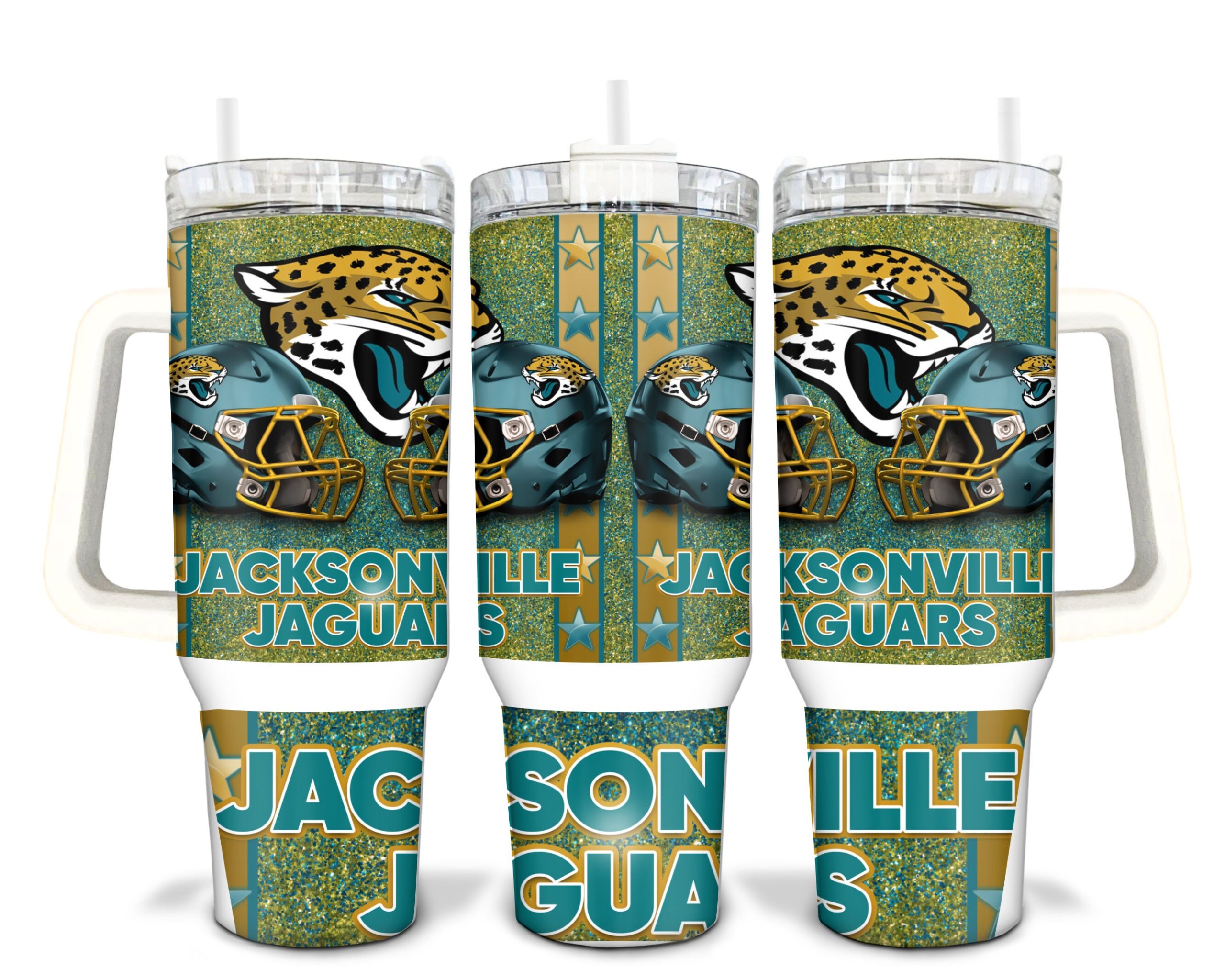 Jacksonville Jaguars NFL Custom Stanley Cup 40 oz 30 oz Tumbler With HandleTVC2301909