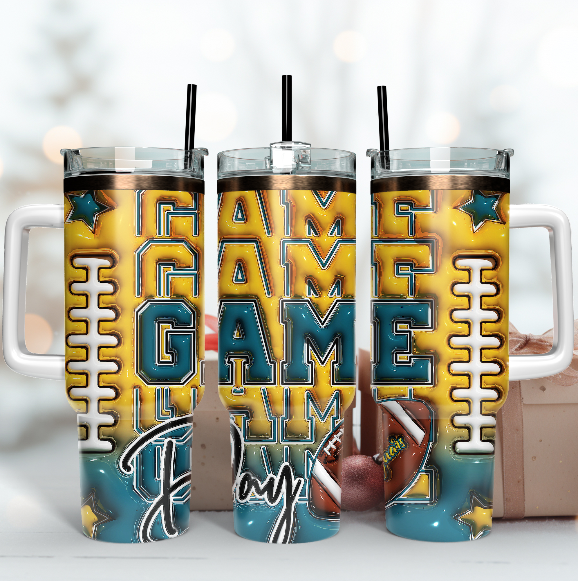 Jacksonville Jaguars NFL Game Day Custom Stanley Cup 40 oz 30 oz Tumbler With HandleTVC2301166