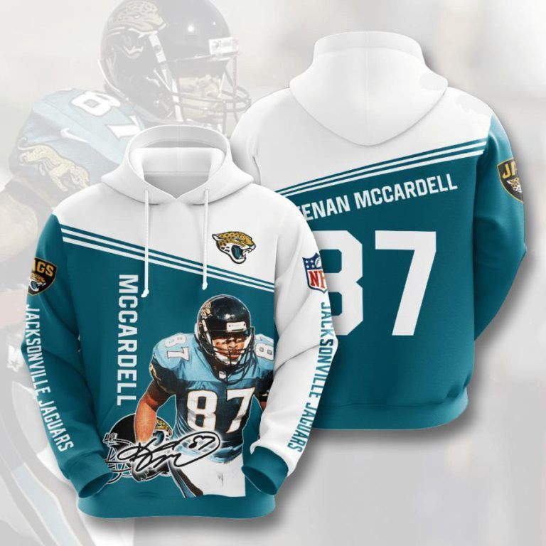 Jacksonville Jaguars Number 37 3D All Over Print Hoodie, Zip Hoodie