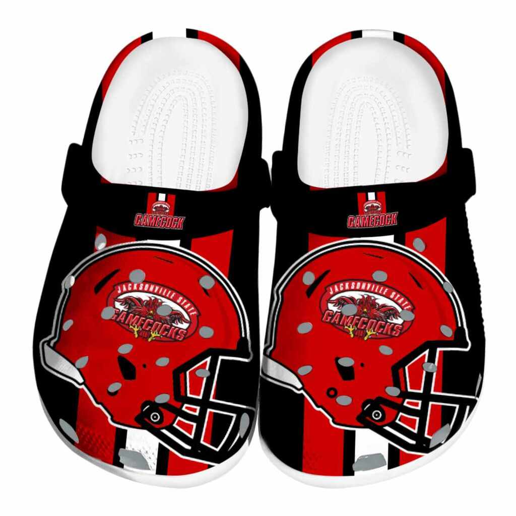 Jacksonville State Gamecocks Helmet Stripes ClogTVC1801779