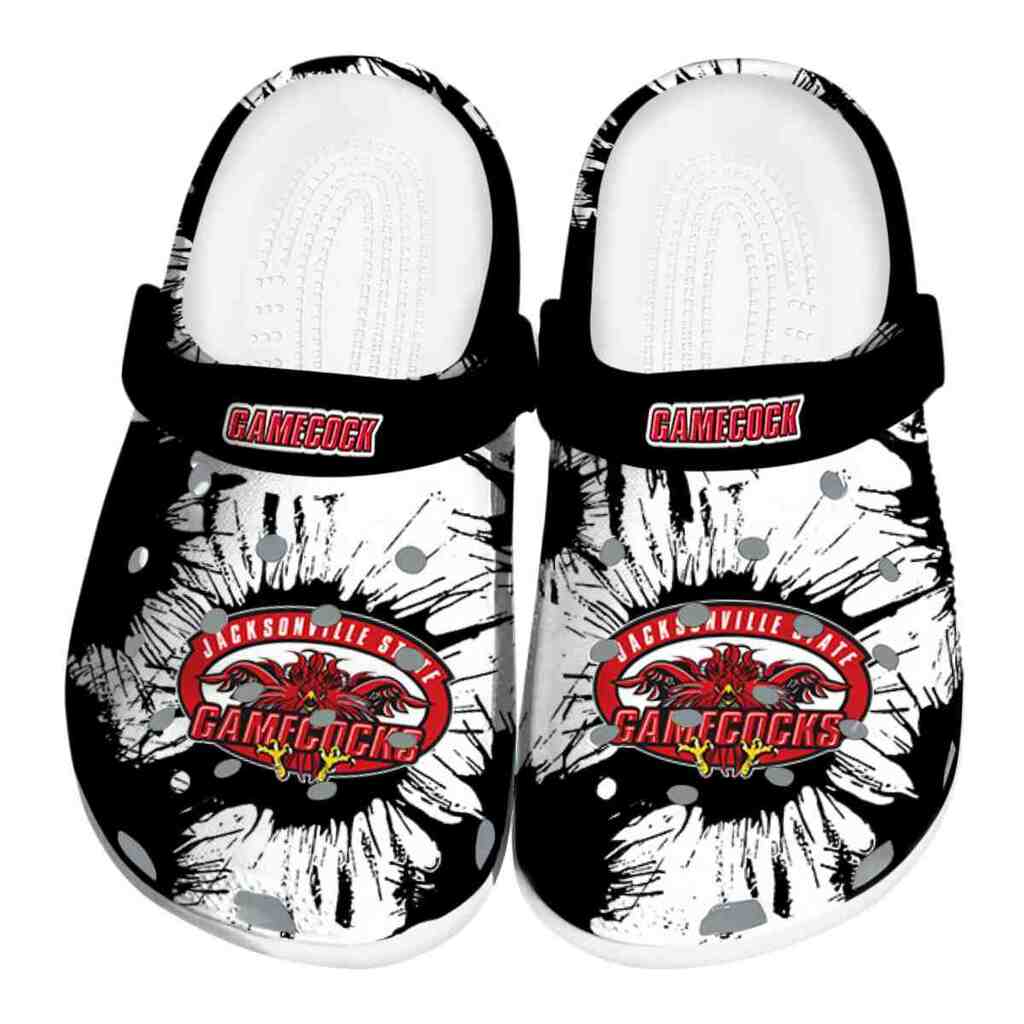 Jacksonville State Gamecocks Splatter Graphics ClogTVC1801752