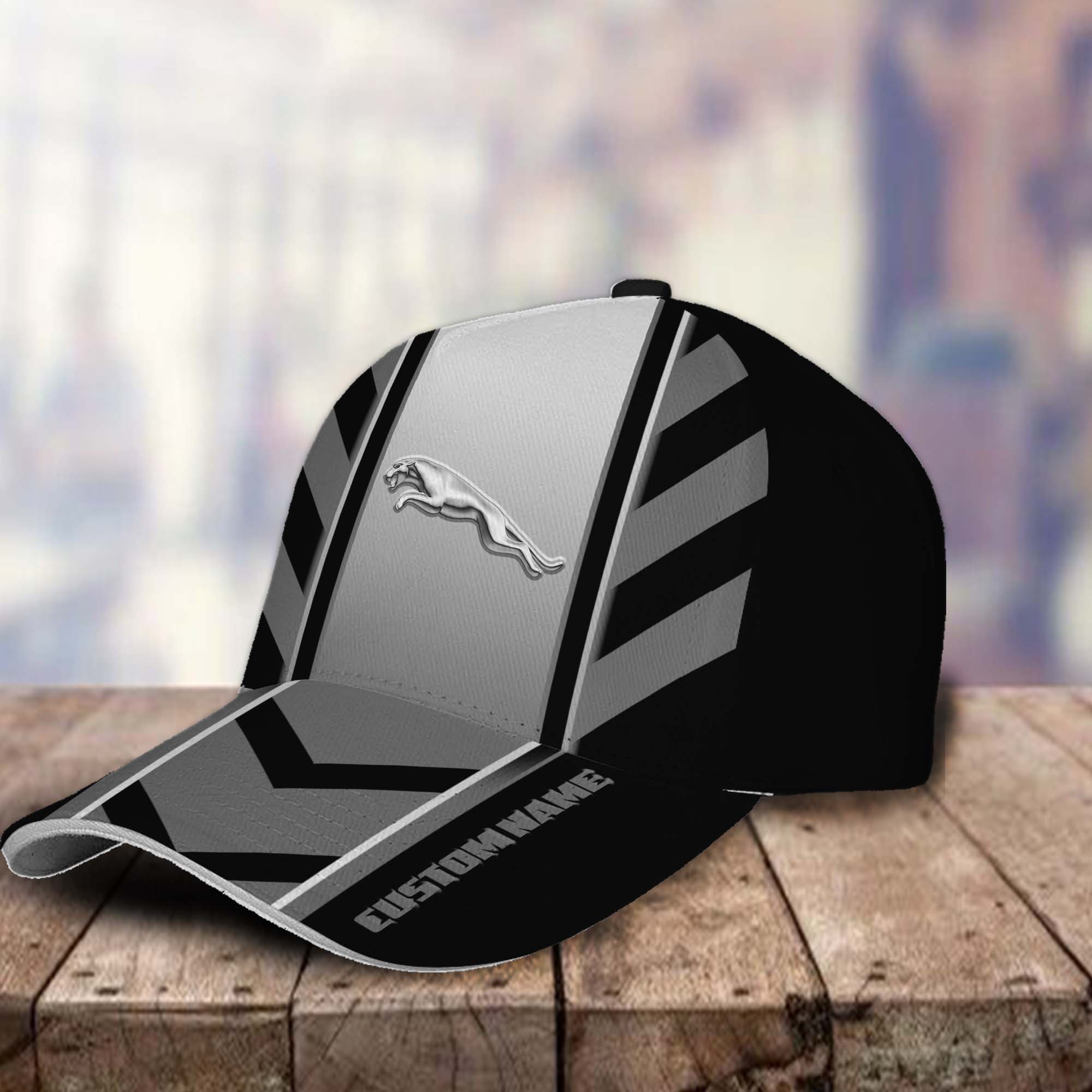 Jaguar 3D Classic Cap Custom Name Trucker Hats Custom Hats Gifts For Men & Women