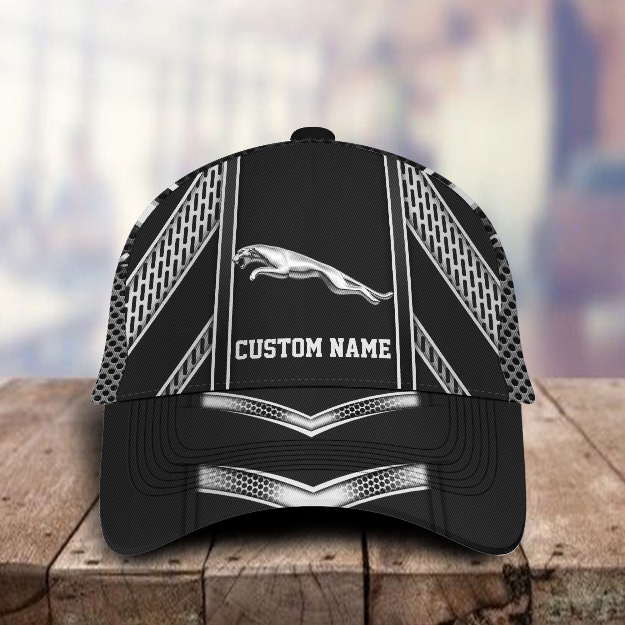 Jaguar Cars 3D Classic Cap Hat Personalized Name For Men Women Trucker Hats Custom Hats Gifts For Men & Women