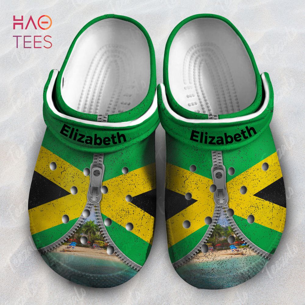 Jamaica Flag Proud Crocs Crocband Clogs Shoes Comfortable For Men Women and Kids