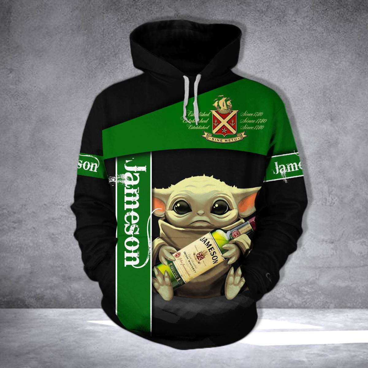 Jameson 3D All Over Print Hoodie, Zip Hoodie