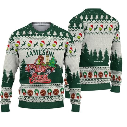 Jameson funny character 3D Ugly Christmas Sweaters